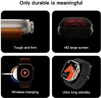 T-800 Ultra Series 10 1.99 Biggest Infinite Display Smart Watch with Bluetooth Calling, Voice Assistant 123 Sports Modes, 8 Unique UI Interactions, SpO2, 24/7 Heart Rate Tracking write attractive de-thumb3