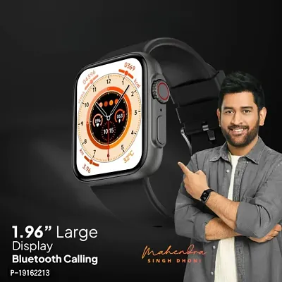 T-800 Ultra Series 10 1.99 Biggest Infinite Display Smart Watch with Bluetooth Calling, Voice Assistant 123 Sports Modes, 8 Unique UI Interactions, SpO2, 24/7 Heart Rate Tracking write attractive de-thumb5