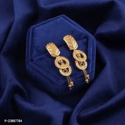 Gold Plated Latest Fancy Earrings For Women and Girls