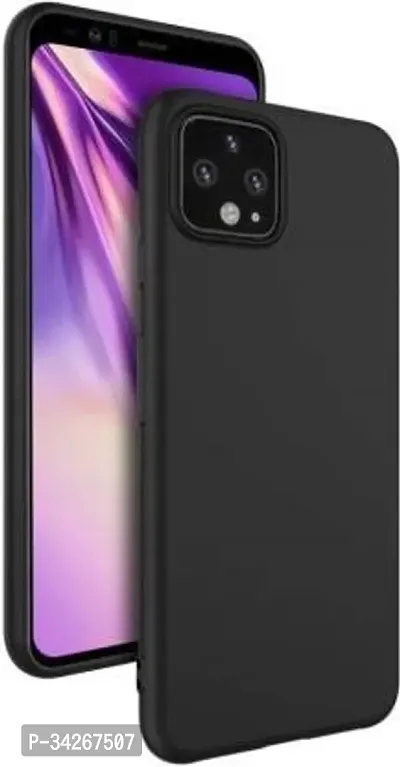 Designer Back Cover For Google Pixel 4 Black-thumb0