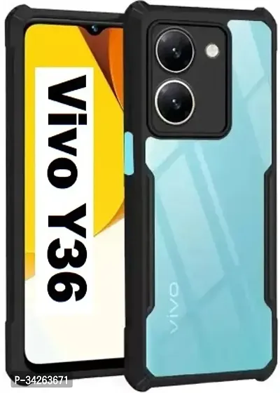 Designer Back Cover For Vivo Y36 Ipk Black-thumb0