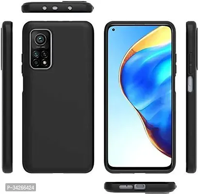 Designer Back Cover For Mi 10T Black-thumb0