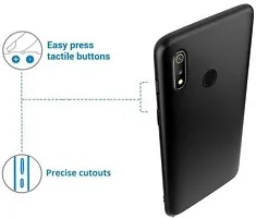 Designer Back Cover For Realme 3 Pro Black-thumb2