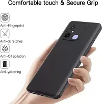 Designer Back Cover For Poco C55 Poco C 55 Black-thumb1