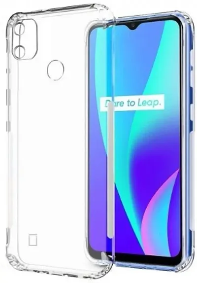 SSV Power? Realme C12 / Realme C15 Soft Silicone Shockproof Back Cover in Transparent for Realme C12 / C15