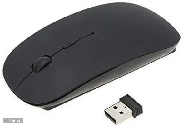Wireless Optical Mouse Black With Bluetooth-thumb0
