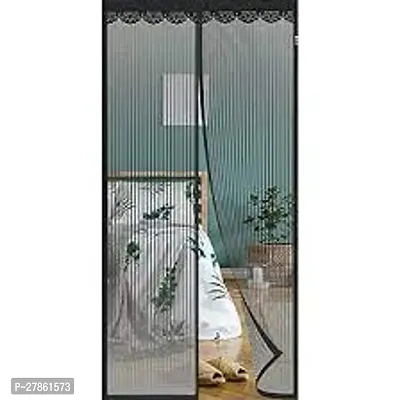 Mosquito Door Net, Magnetic Curtain, Magnet Door Screen (Black,85x195cm)-thumb2