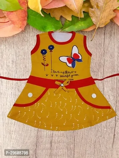 Stylish Cotton Printed Frock for Kid Girl-thumb5