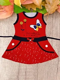 Stylish Cotton Printed Frock for Kid Girl-thumb2