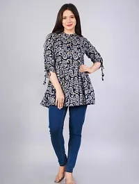 Women's Rayon Keri Printed Top-thumb2