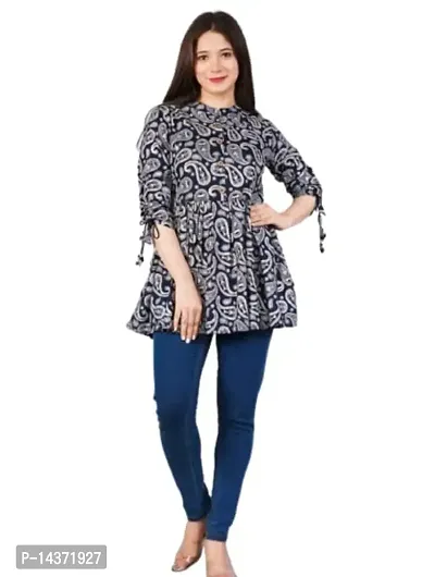 Women's Rayon Keri Printed Top-thumb0