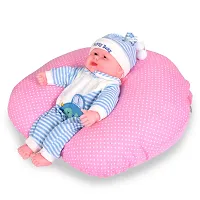 Mothersyard Nursing Pillow, Breastfeeding Support Cushion, Pregnancy Pillow, Designed for Newborn Babies and Moms-Polka Pink-thumb3