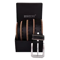 RAGLINE Leather Casual Belt For Men-thumb3