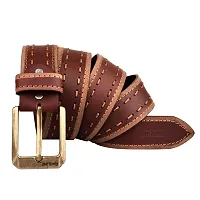 RAGLINE Leather Casual Belt For Men-thumb1