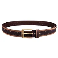 RAGLINE Leather Casual Belt For Men-thumb2