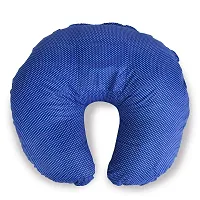 Mothersyard Nursing Pillow, Breastfeeding Support Cushion, Pregnancy Pillow, Designed for Newborn Babies and Moms-Polka Blue-thumb4