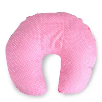 Mothersyard Nursing Pillow, Breastfeeding Support Cushion, Pregnancy Pillow, Designed for Newborn Babies and Moms-Polka Pink-thumb4