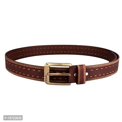 RAGLINE Leather Casual Belt For Men-thumb3