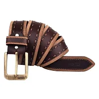 RAGLINE Leather Casual Belt For Men-thumb1