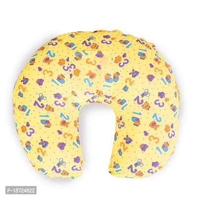 Mothersyard Nursing Pillow, Breastfeeding Support Cushion, Pregnancy Pillow, Designed for Newborn Babies and Moms-Cartoon Yellow-thumb5