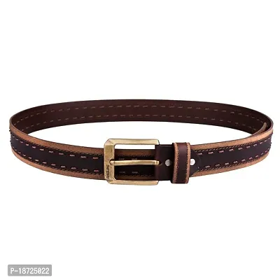 RAGLINE Leather Casual Belt For Men-thumb3