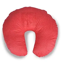 Mothersyard Nursing Pillow, Breastfeeding Support Cushion, Pregnancy Pillow, Designed for Newborn Babies and Moms-Polka Red-thumb4