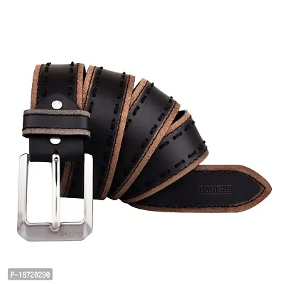 RAGLINE Leather Casual Belt For Men-thumb2