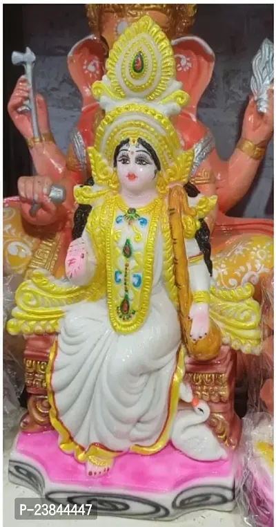 Mata Saraswati Idol For Decoration And Pooja