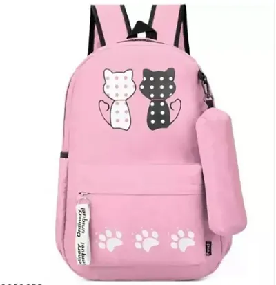 CUTE AND STYLISH double cat BACKPACKS FOR WOMEN AND GIRLS