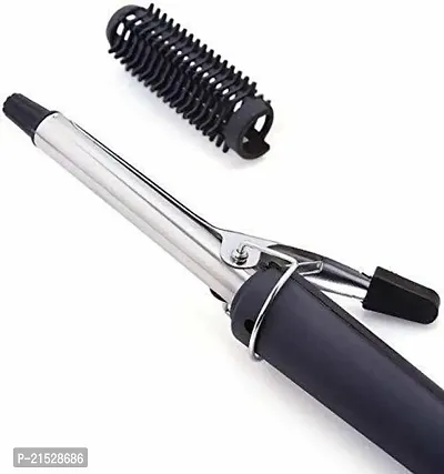 Women Hair Curler With Adjustable Temperature and Ceramic Coated Plates (Medium_Black)-thumb0