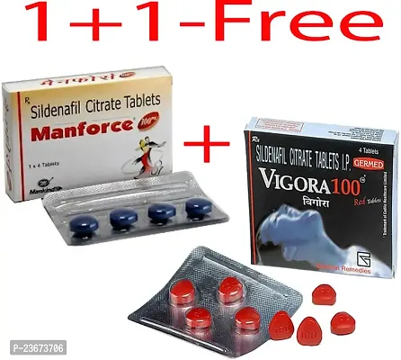 Manforce 100mg + Vigora 100mg Pack of 8Tablets