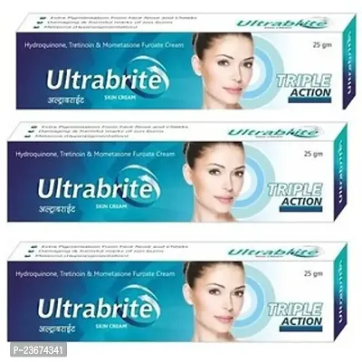 Ultrabrite Triple Action Skin Cream (Pack of 3 pcs ) 15g each