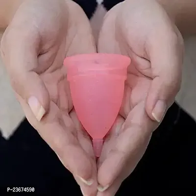 Reusable Menstrual Cup for women Medium Size (Pack Of 1) with No Rashes, Leakage Or Odor - Premium Design for Women | Period cup for Women | Menstrual cup