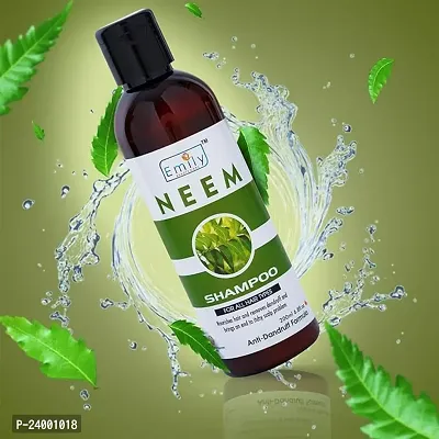 Emily Anti-Dandruff Neem Shampoo 200 ml, Pack Of 1-thumb3