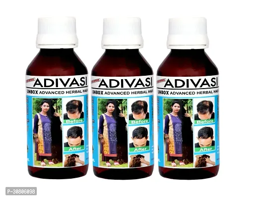 Natural Adivasi Herbal Ayurvedic Oil Pack Of 3