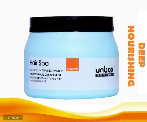 Unbox Hair Spa Smoothening Cream 490gm-thumb0