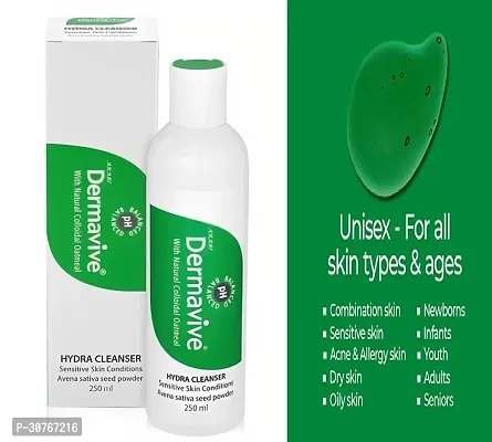 Dermavive Hydra and Non-Irritating Facial and Skin Cleanser-thumb0