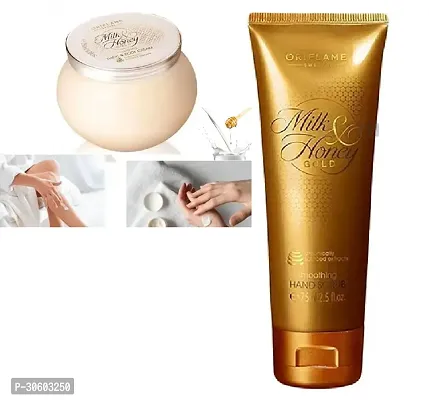 Milk and Honey Gold Cream and Sugar Scrub Combo-thumb0