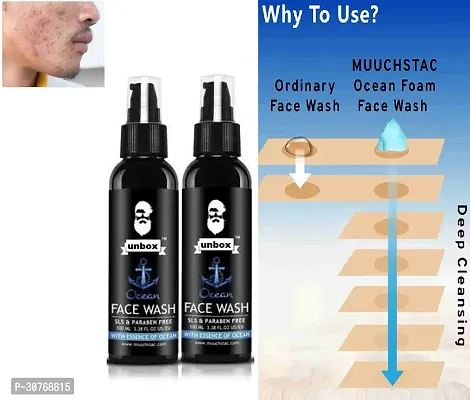 Unbox Ocean Facewash for Men - 2 Pack