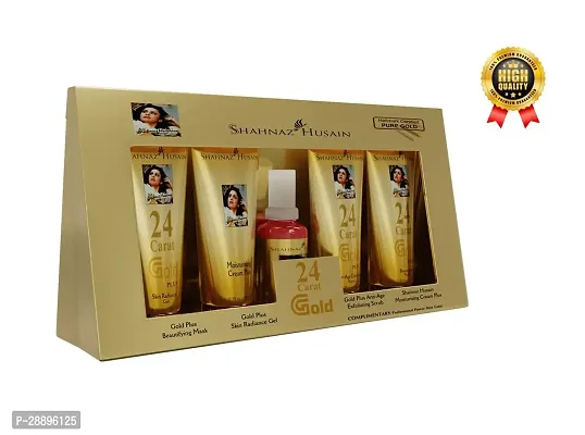 Natural Skin Care Gold Facial Kit For Women