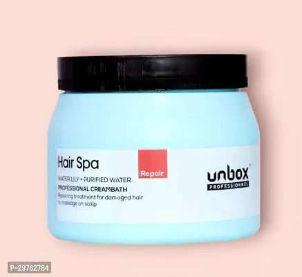 Unbox Hair Spa Smoothening Cream 490gm-thumb0