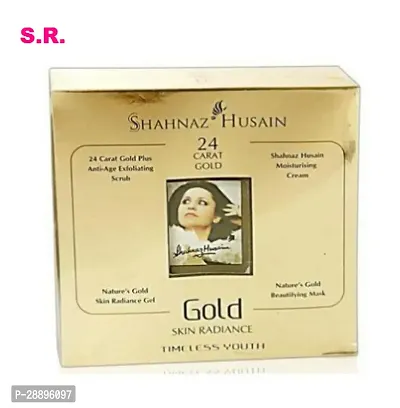 Natural Skin Care Gold Facial Kit For Women