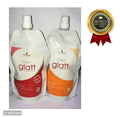 Glatt Hair Straightening Cream Combo