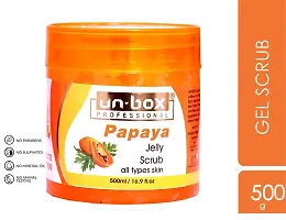 Natural Skin Care Papaya Jelly Scrub 500 Ml-thumb1