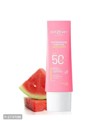 Dot  Key Watermelon Hyaluronic Cooling Sunscreen SPF 50 PA+++| 50 g