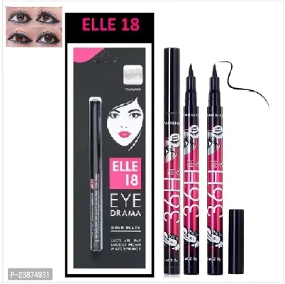 Elle 18 Kajal with 36 H Eyelinear ( 2 pack )-thumb0