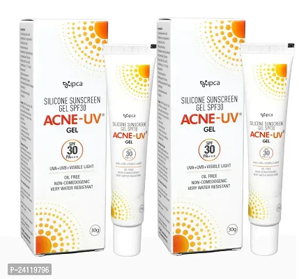Acne-UV Gel SPF 30 Sunscreen Gel - 60Gm (pack of 2)