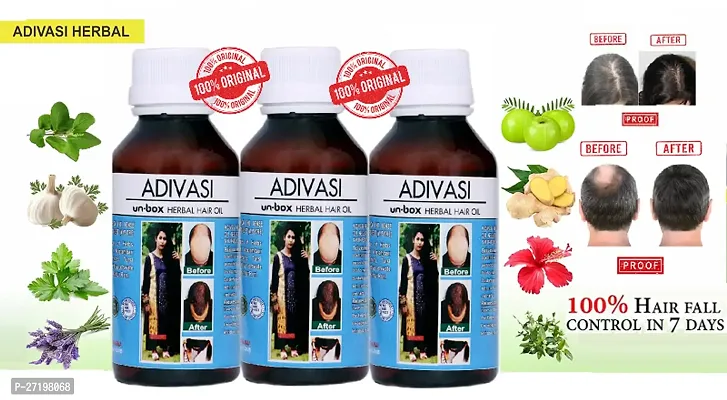 300 ml Unbox Adivasi Herbal oil