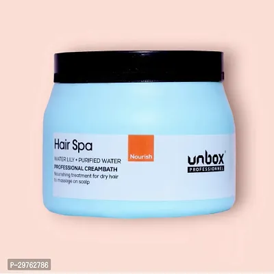 Unbox Hair Spa Smoothening Cream 490gm-thumb0