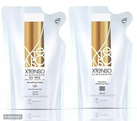 Professional Paris Xtenso Hair Straightening Cream Set 125ml Each Pack of 2-thumb0